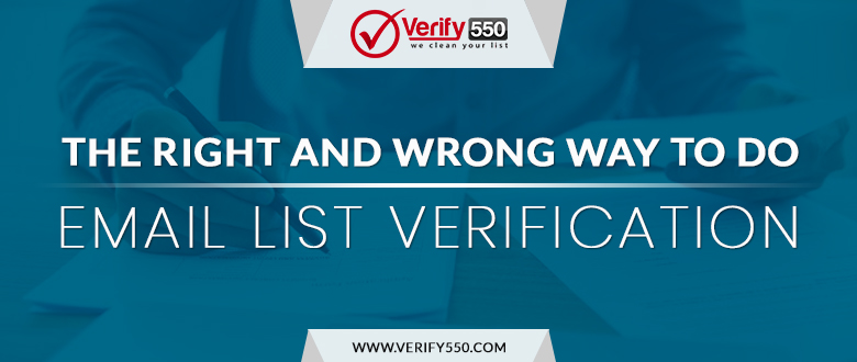 The right and wrong way to do email list verification